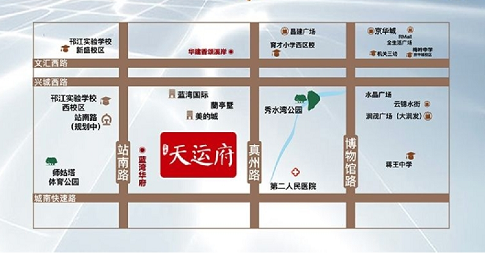 扬州新房速递：华建天运府学区在哪里，周边最新规划怎么样？